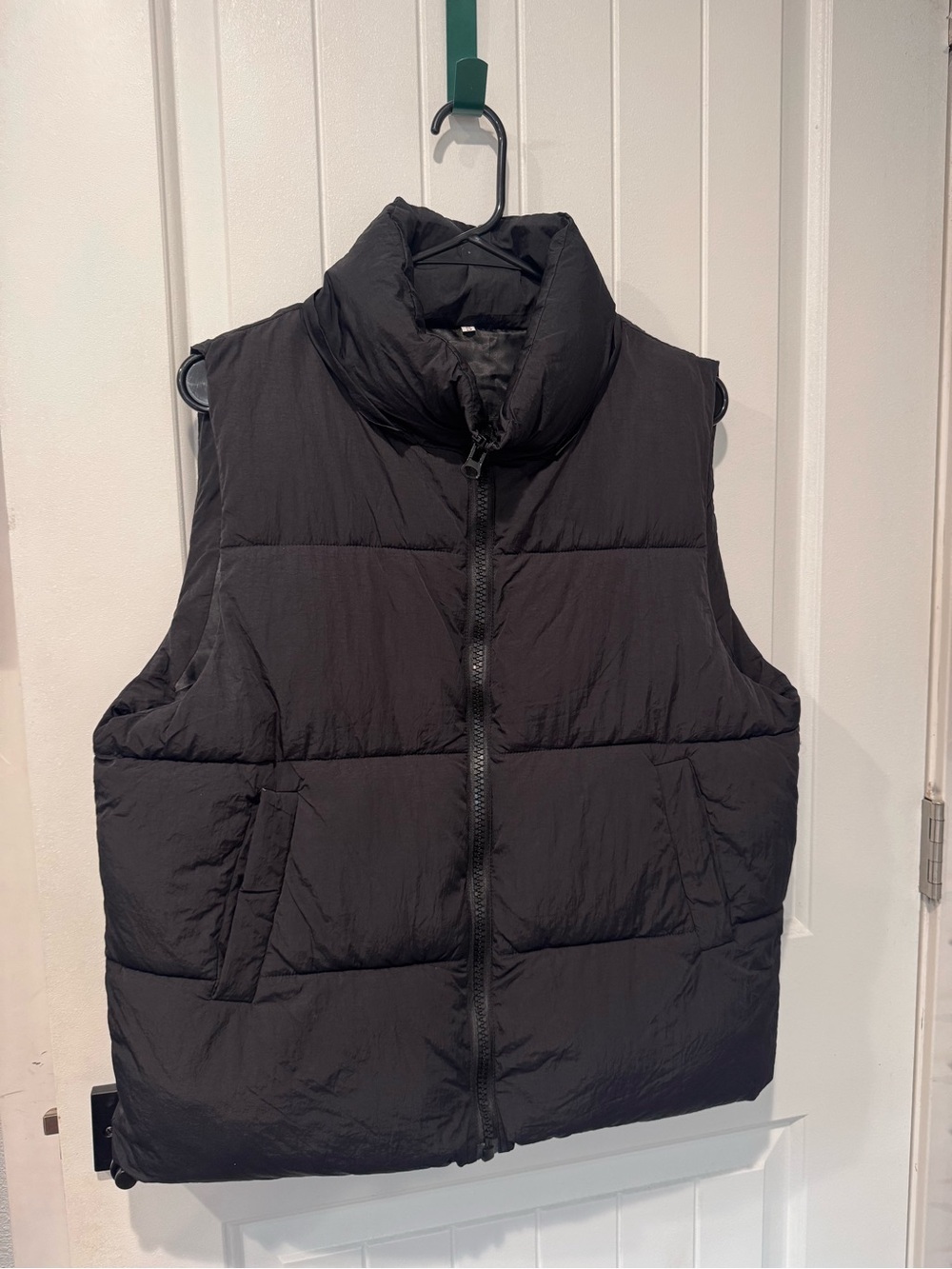 Black Puffer Vest Jacket